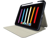 エレコム/iPad mini 2021 8.3インチ ケース レザー/TB-A21SSABK