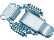 TRUSCO/パッチン錠 ばねタイプ・スチール製 (4個入)/P-31