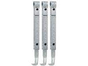 エスコ/400mm EA500AR-90・120用 替えアーム 3本/EA500AR-34