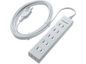 TRUSCO/電源タップ 2P6個口 3M マグネット付/TOT2-603