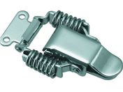 TRUSCO/パッチン錠 ばねタイプ・ステンレス製 (4個入)/P-31SUS