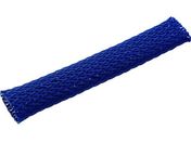 TRUSCO/カラー編組チューブ 自然折径13mm 長さ10m 1巻 青/BTC-12-B