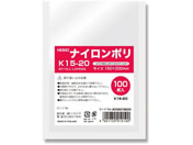 ヘイコー/ナイロンポリ K15-20 100枚/006679833