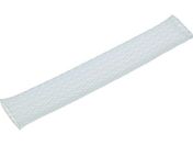 TRUSCO/カラー編組チューブ 自然折径13mm 長さ10m 1巻 透明/BTC-12-TM