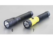 エスコ/充電式 フラッシュライト LED 黄・黒/EA758SD-7