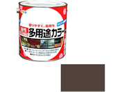 アサヒペン/油性多用途カラー 1.6L オータムブラウン