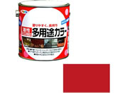 アサヒペン/油性多用途カラー 0.7L 赤