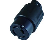 アメリカン電機/引掛形 ナイロンコネクタボディ 接地3P20A250V/4224N