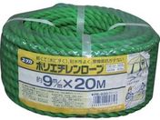 ユタカメイク/ロープ PEカラーロープ万能パック 9×20m 緑/PE920-GN