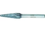 スーパー/スーパー超硬バー 重切削用 ロー付タイプ テーパー型 刃径:9.5mm 軸径:6.0mm/SBH7C03