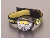 エスコ/ヘッドライト LED 赤・緑・白 単4×3本/EA758EA-11
