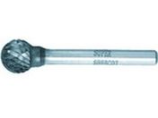 スーパー/スーパー超硬バー 重切削用 ロー付タイプ 球型 刃径:9.5mm 軸径:6.0mm/SBH8C05