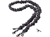 エレコム/スマホショルダー シュシュ風デザイン チャコール/P-STSDH1SCOGY