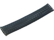 TRUSCO/カラー編組チューブ 自然折径9mm 長さ10m 1巻 灰/BTC-9-GY