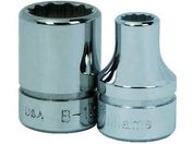 WILLIAMS/3/8ドライブ ショートソケット 12角 18mm/JHWBM-1218