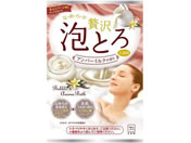 牛乳石鹸/お湯物語 贅沢泡とろ入浴料 アンバーミルク 30g
