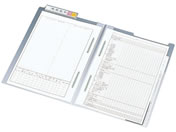 G)リヒトラブ/カルテフォルダー ダブルファスナー付 A4 2穴 200枚