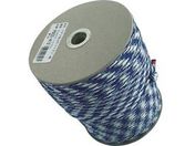 ユタカメイク/強力カラーコード 4mm×100m(青/白)/PSCC-412