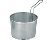 三宝産業/UK パンチング ボイルバスケット 18cm 片手浅