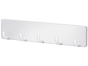 アスベル/ラックス 浴室 5連フック 吸着シート式 小物収納 ホワイト