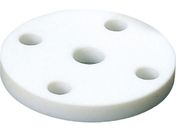 フロンケミカル/フッ素樹脂(PTFE)フランジ 15A×10K×RC1/4/NR1405-010
