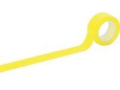 緑十字/クリーンルーム用ラインテープ 黄 50mm幅×33m PET+PVC