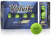 Volvik ゴルフボール VOLVIK VIVID XT AMT グリーン 1ダース
