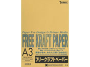 SAKAETP/フリークラフトペーパー A3 ライトブラウン 50枚×10冊