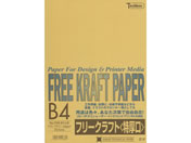 SAKAETP/フリークラフトペーパー 特厚口 B4 ライトブラウン 25枚×5冊