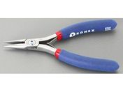 エスコ/精密用プライヤー ESD 半丸 バネ付 124mm/EA537T-3