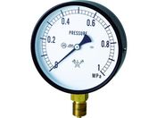 右下/スター (圧力計)(A枠立型・φ100) 圧力レンジ0.0~0.10MPa/S-41-0.1MP