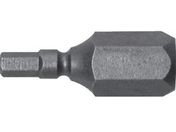 アネックス/溝付超短六角レンチビット1本組 対辺2.5×19/AK-51P-H2.5-19