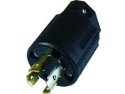 アメリカン電機/引掛形 ナイロンプラグ 接地3P20A480V/4242N-L16