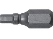 アネックス/溝付超短六角レンチビット1本組 対辺3×19/AK-51P-H3-19