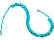 TRUSCO/ウレタンコイルホース細巻 ストレート型 2.9m/CHA-600
