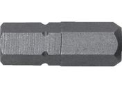 アネックス/溝付超短六角レンチビット1本組 対辺6×19/AK-51P-H6-19