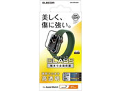 エレコム/Apple Watch 41mm用フルカバーガラスフィルム/AW-21BFLGGR