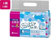 ユニ・チャーム/シルコット ウェットティッシュ ピュアウォーター 詰替 60枚×8P×4
