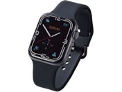 エレコム/Apple Watch用Lサイズシリコンバンド/AW-45BDSCLBK
