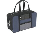 SANEI/帆布メール用ボストン(L)馬蹄錠金具付 紺/BTL-U-03