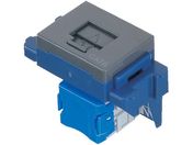 ぐっとすシリーズ情報モジュラジャック CAT5E 埋込型 グレー