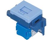 ぐっとすシリーズ情報モジュラジャック CAT5E 埋込型 ブルー