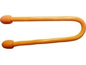 TRUSCO カラフルフリータイ 4×150mm オレンジ (2本入)