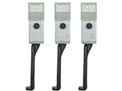 エスコ/250mm EA500CH-90・130用 アーム 3本 薄爪/EA500CH-3