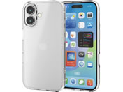 エレコム/iPhone16ケース ハイブリッド シルキークリア/PM-A24AHVCKMCR
