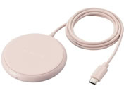 エレコム/ワイヤレス充電器 Qi認証 ピンク/W-QA25PN