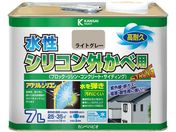 カンペハピオ/水性シリコン外かべ用 ライトグレー 7L