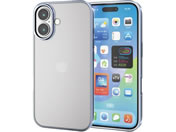 エレコム/iPhone16ケース メタリックペールブルー/PM-A24AUCTMBU