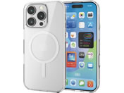 エレコム/iPhone16Proケース 衝撃吸収 ホワイト/PM-A24CMAG02WH