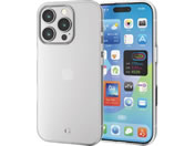エレコム/iPhone16Proケース ソフト 薄型 クリア/PM-A24CUCTCR